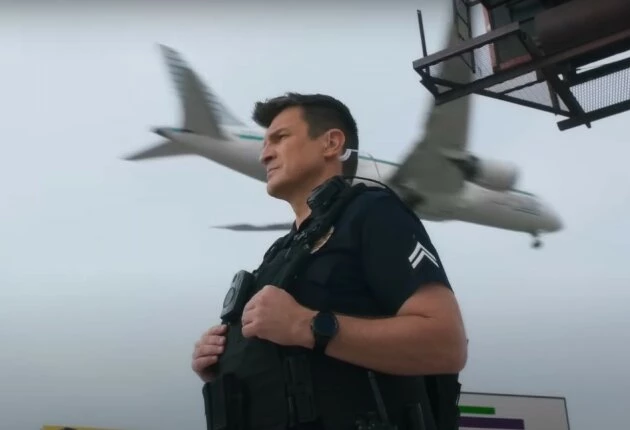 Кадр из 7 сезона сериала Новичок / Новобранец